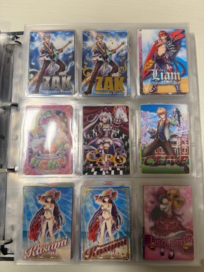 白猫プロジェクト　ウエハース　アーモンドピーク　コンプセット
