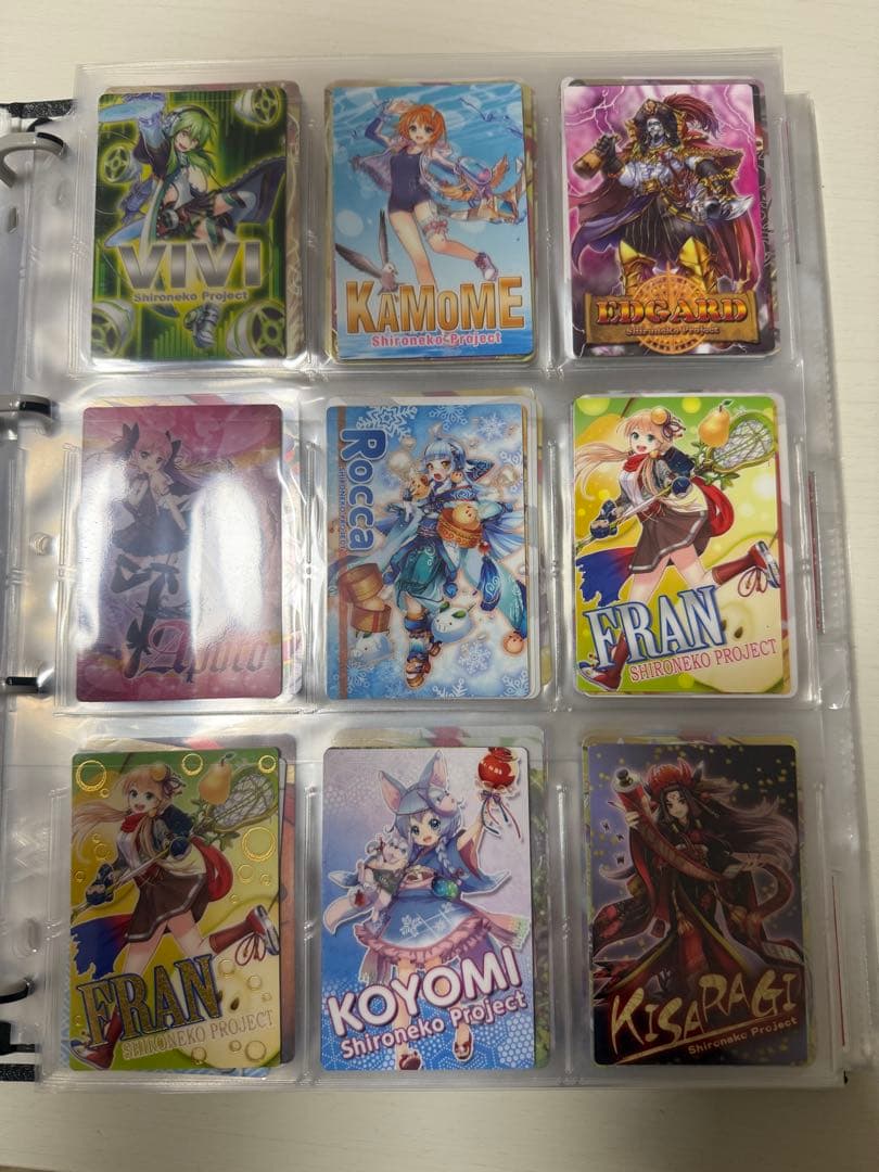 白猫プロジェクト　ウエハース　アーモンドピーク　コンプセット