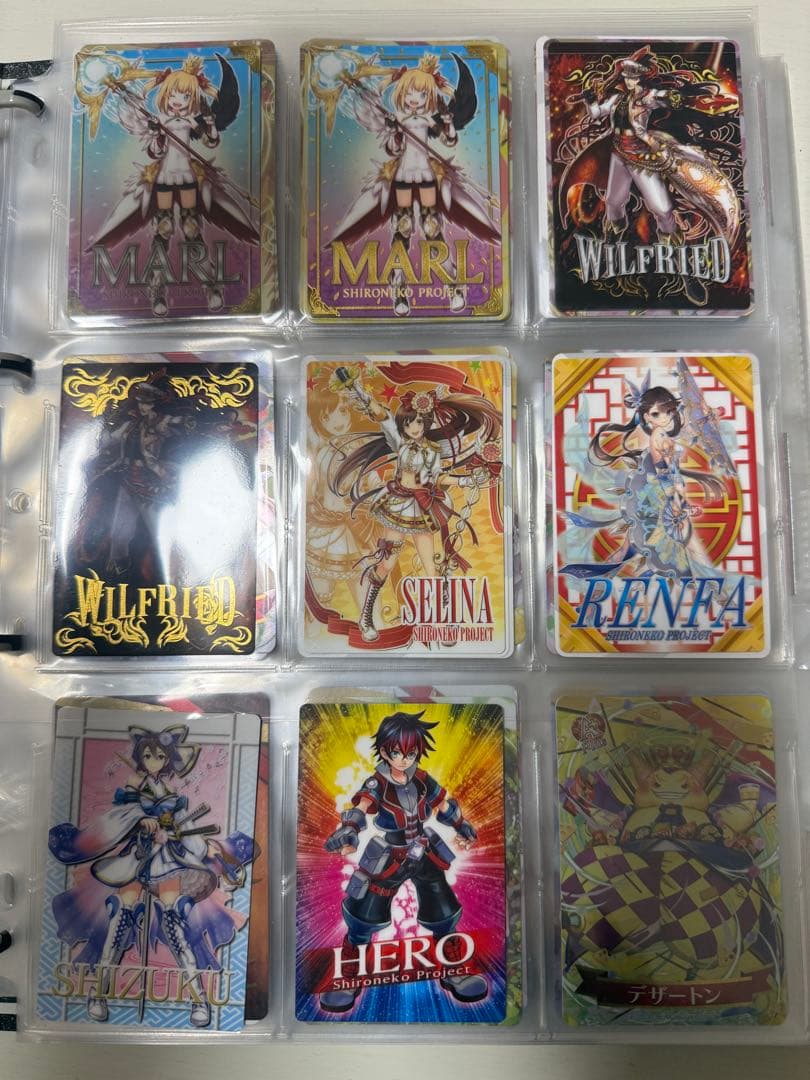 白猫プロジェクト　ウエハース　アーモンドピーク　コンプセット