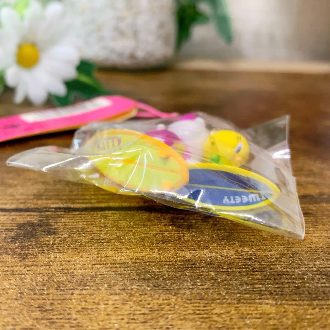 ☆激レア☆ハローキティ　トゥイーティー　根付け　ストラップ　サーフィン　希少