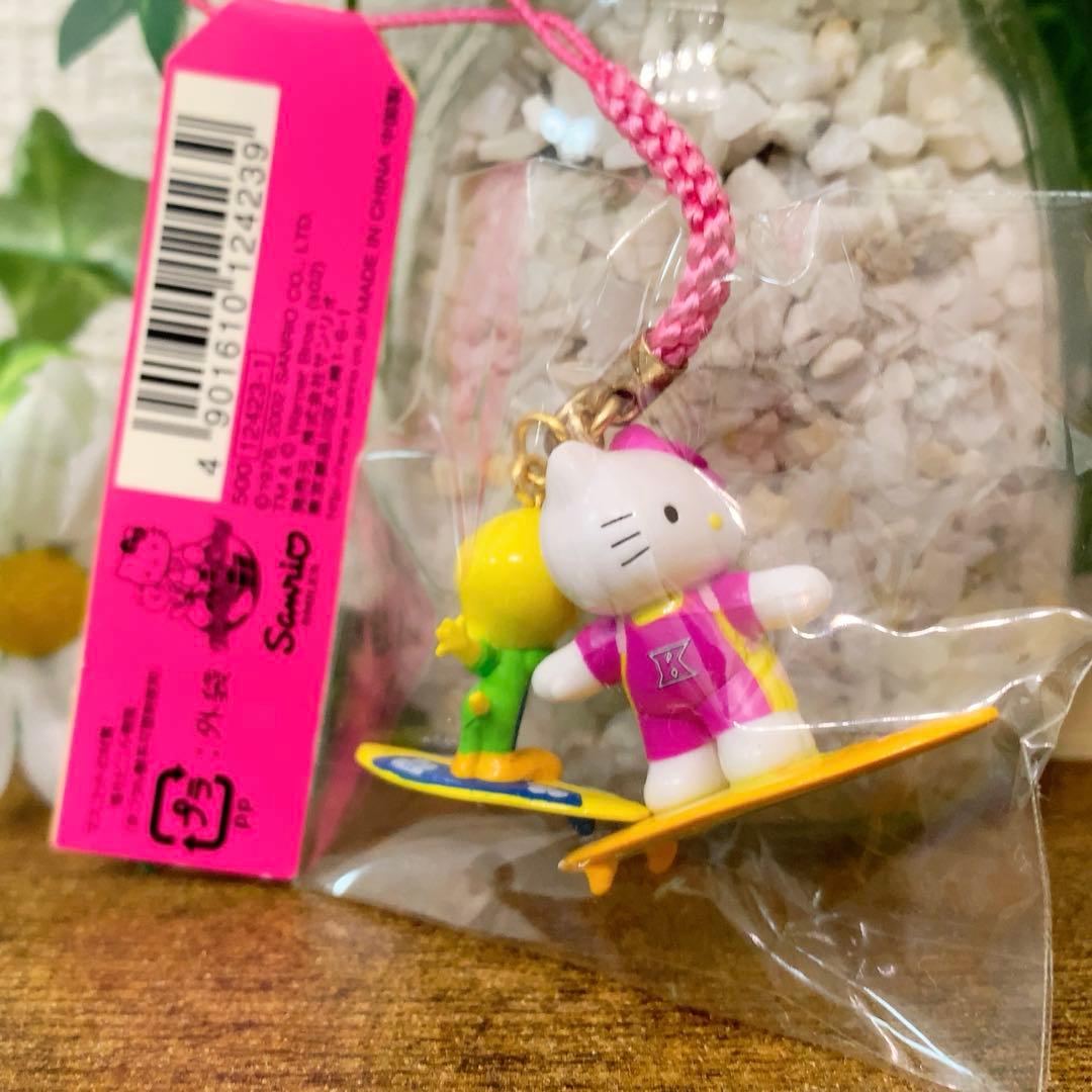 ☆激レア☆ハローキティ　トゥイーティー　根付け　ストラップ　サーフィン　希少