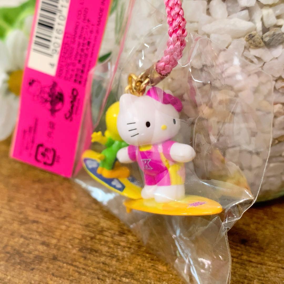 ☆激レア☆ハローキティ　トゥイーティー　根付け　ストラップ　サーフィン　希少