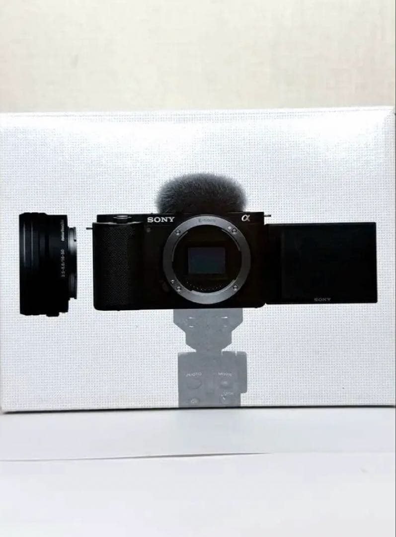 【新品同様】SONY ZV-E10L パワーズームレンズ、シャッター回数31回