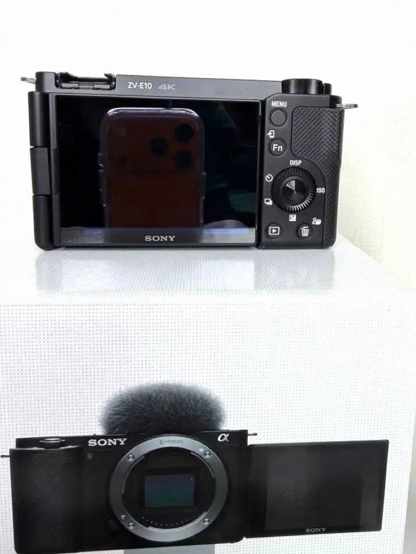 【新品同様】SONY ZV-E10L パワーズームレンズ、シャッター回数31回