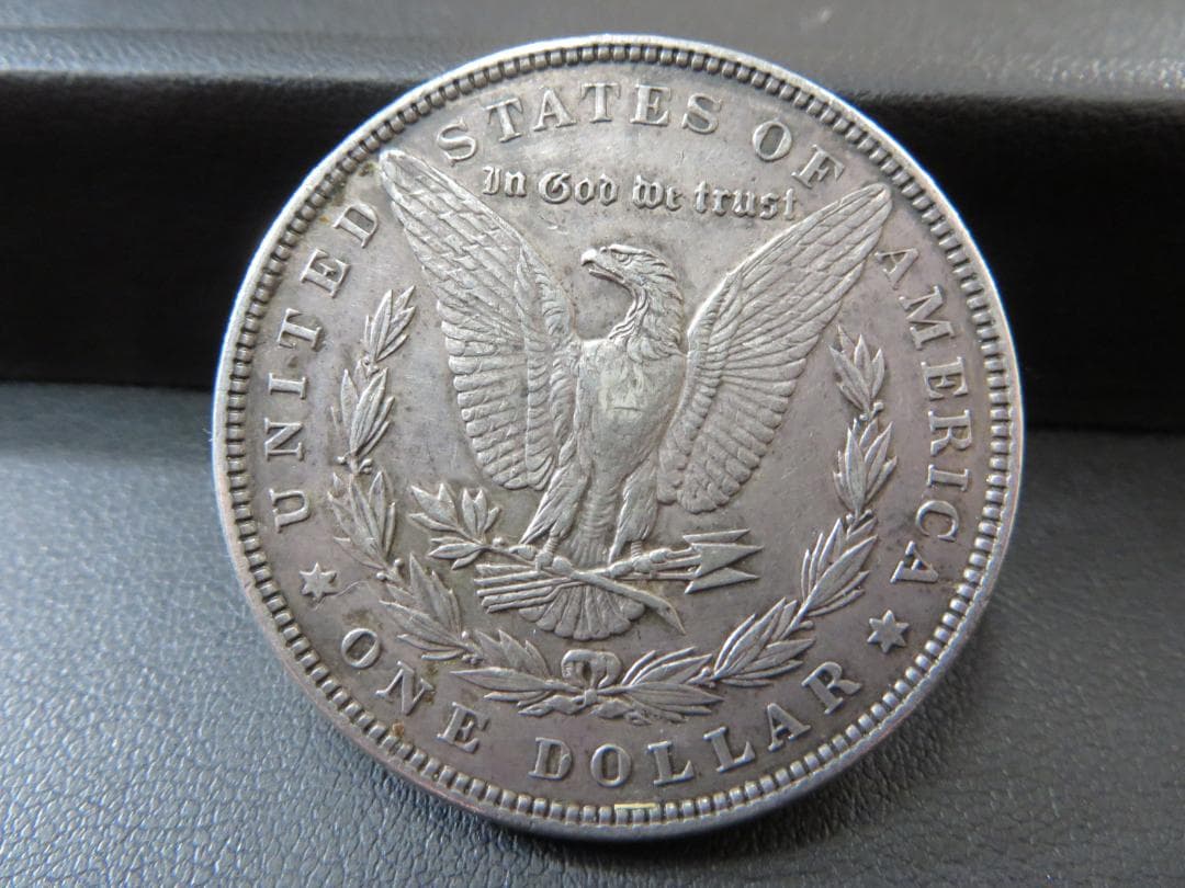 アメリカ銀貨1898年 モルガンダラー 1ドル銀貨 約26.7ｇ