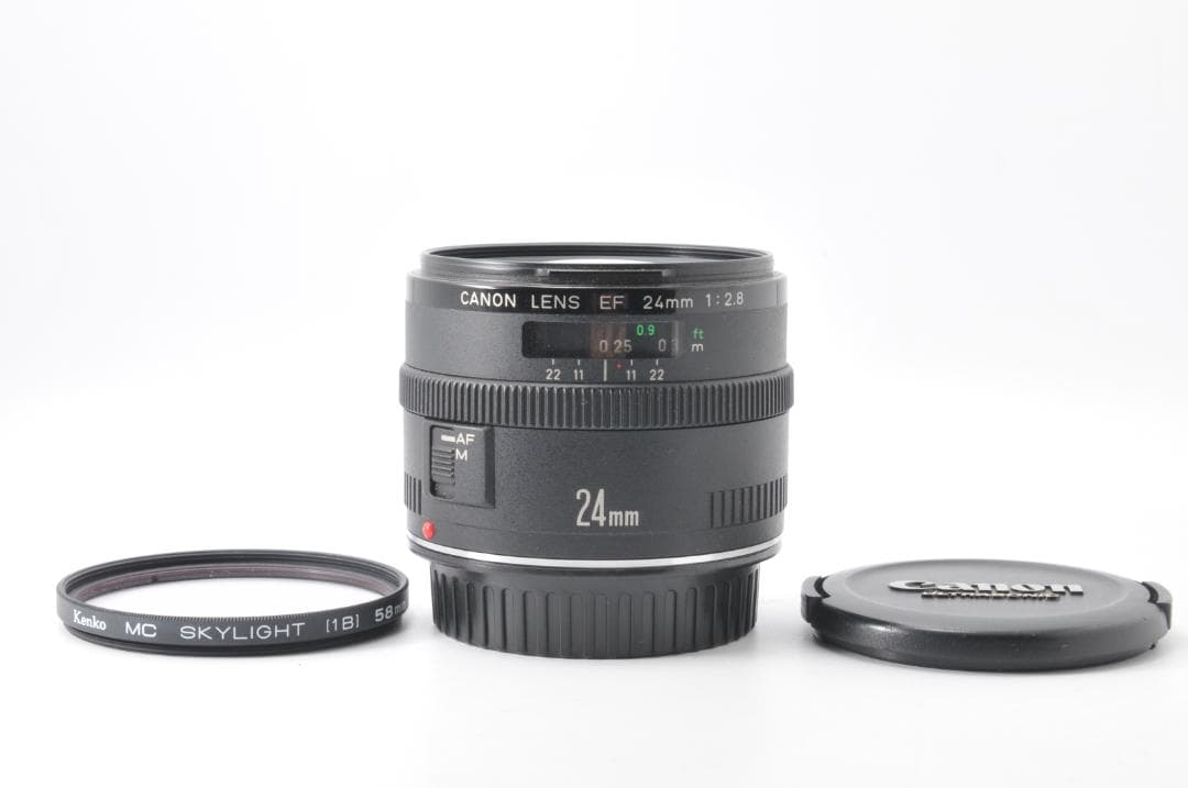 Canon EF 24mm F2.8 ♥超広角 単焦点レンズ♥キヤノン 大人気