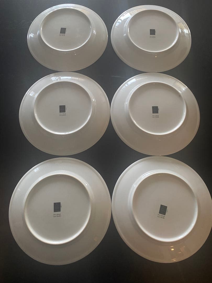 Au Bain Marie ディナー皿　 6枚セット　USED