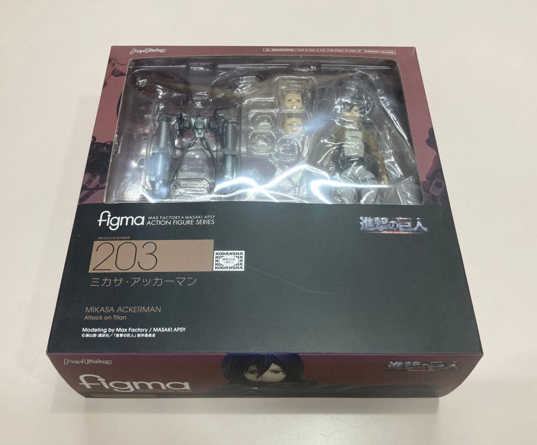 パ*読様 figma 203 ミカサ・アッカーマン