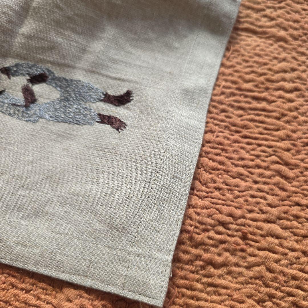 ❁ハンドメイドになります❁ 刺繍カフェカーテン