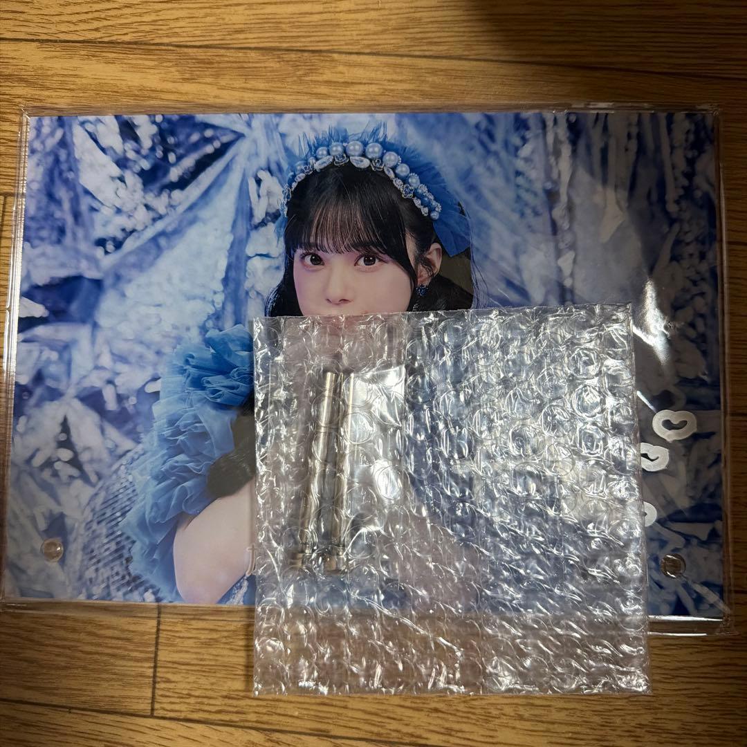 増田彩乃 ラッフルくじ サイン入りアクリルフォトパネル