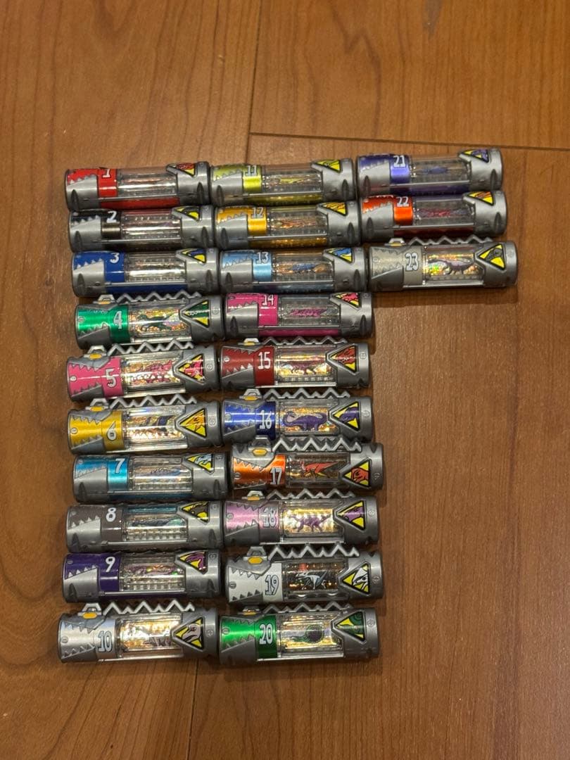 獣電池 23本＋レア10本＋ロボット3体