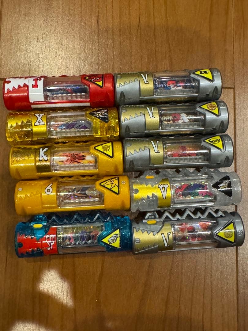 獣電池 23本＋レア10本＋ロボット3体