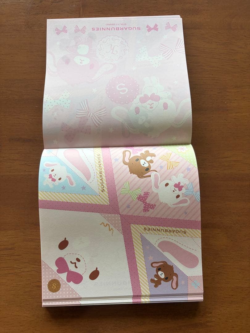激レア Sugarbunnies おりがみ風メモ123枚入り