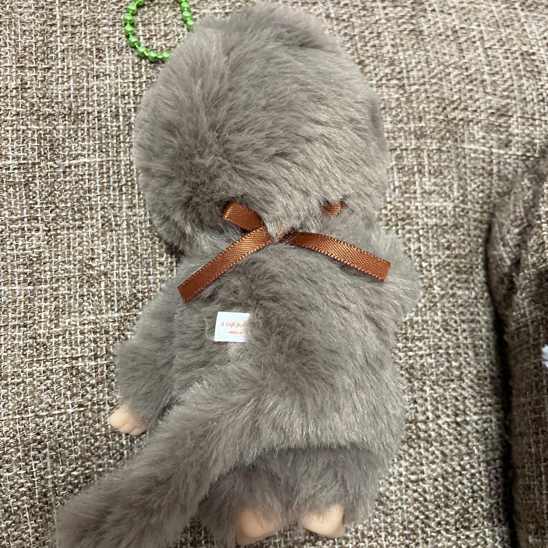 モンチッチ　エンタメくじ　②ぬいぐるみキーチェーン