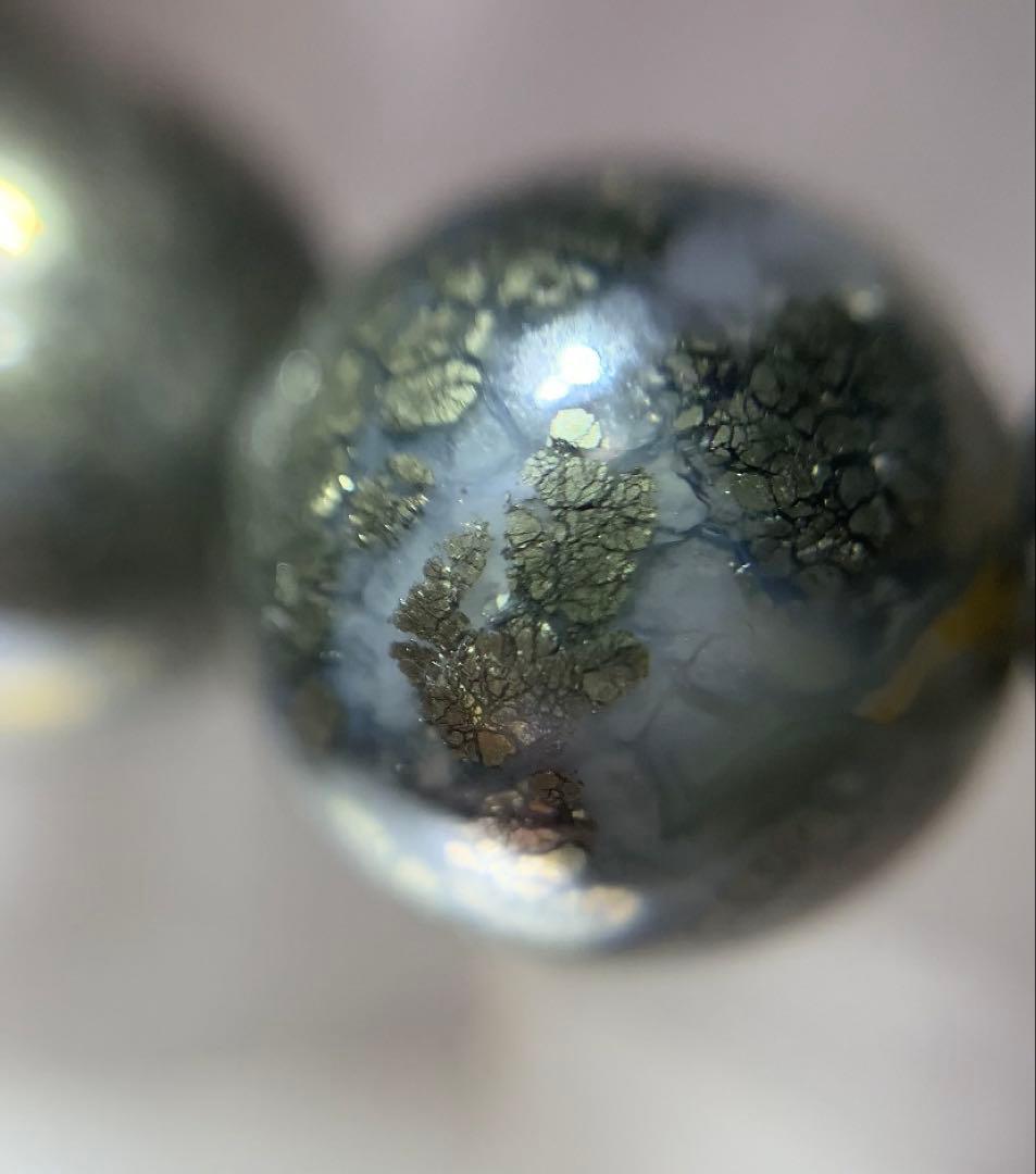 ⭐️激レア⭐️パイライト共生クォーツ　ブレスレット　パワーストーン　ペルー産