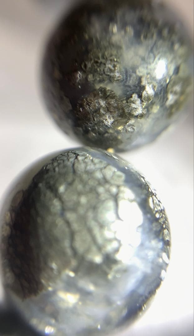 ⭐️激レア⭐️パイライト共生クォーツ　ブレスレット　パワーストーン　ペルー産