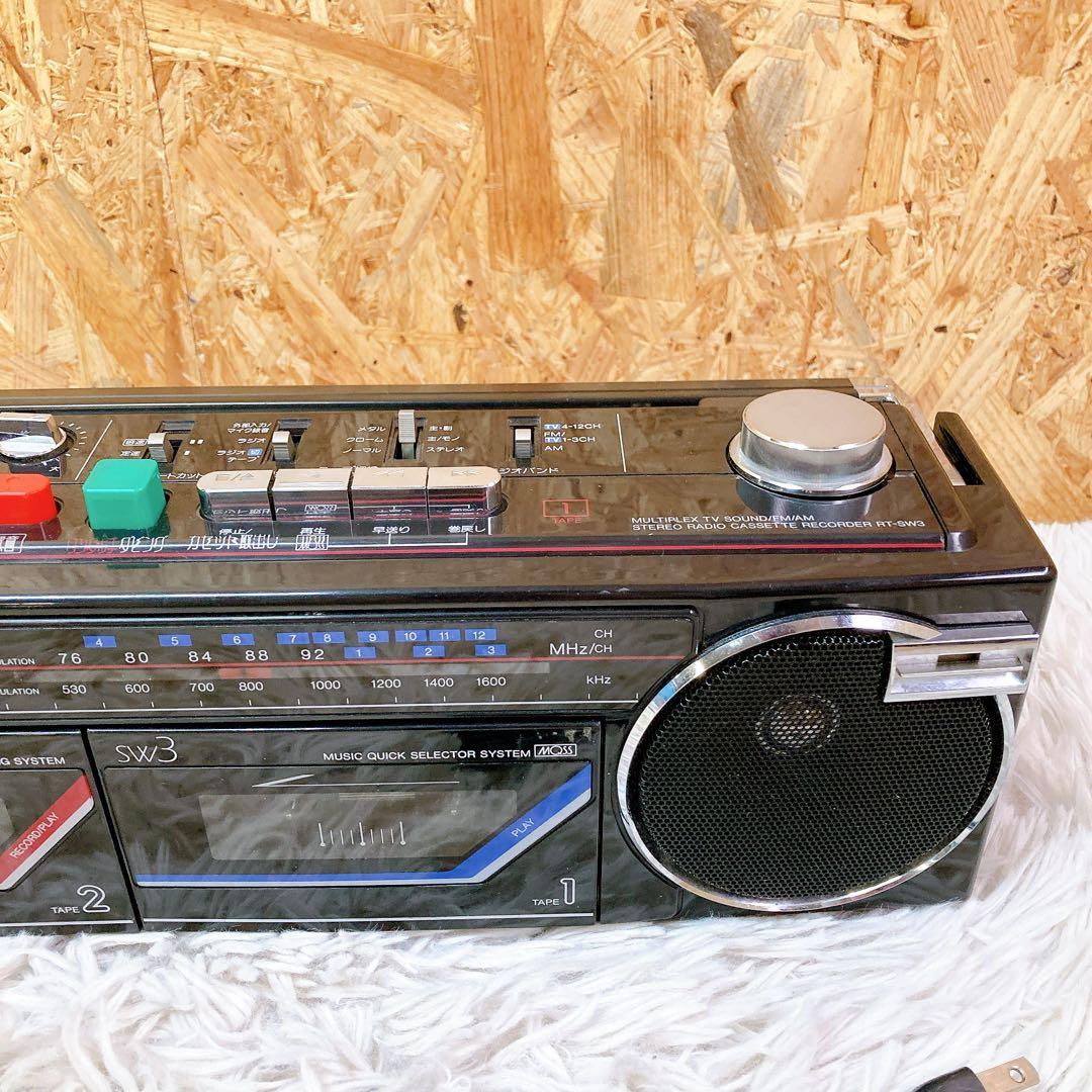 東芝　TOSHIBA ラジオカセットレコーダー　RT-SW3