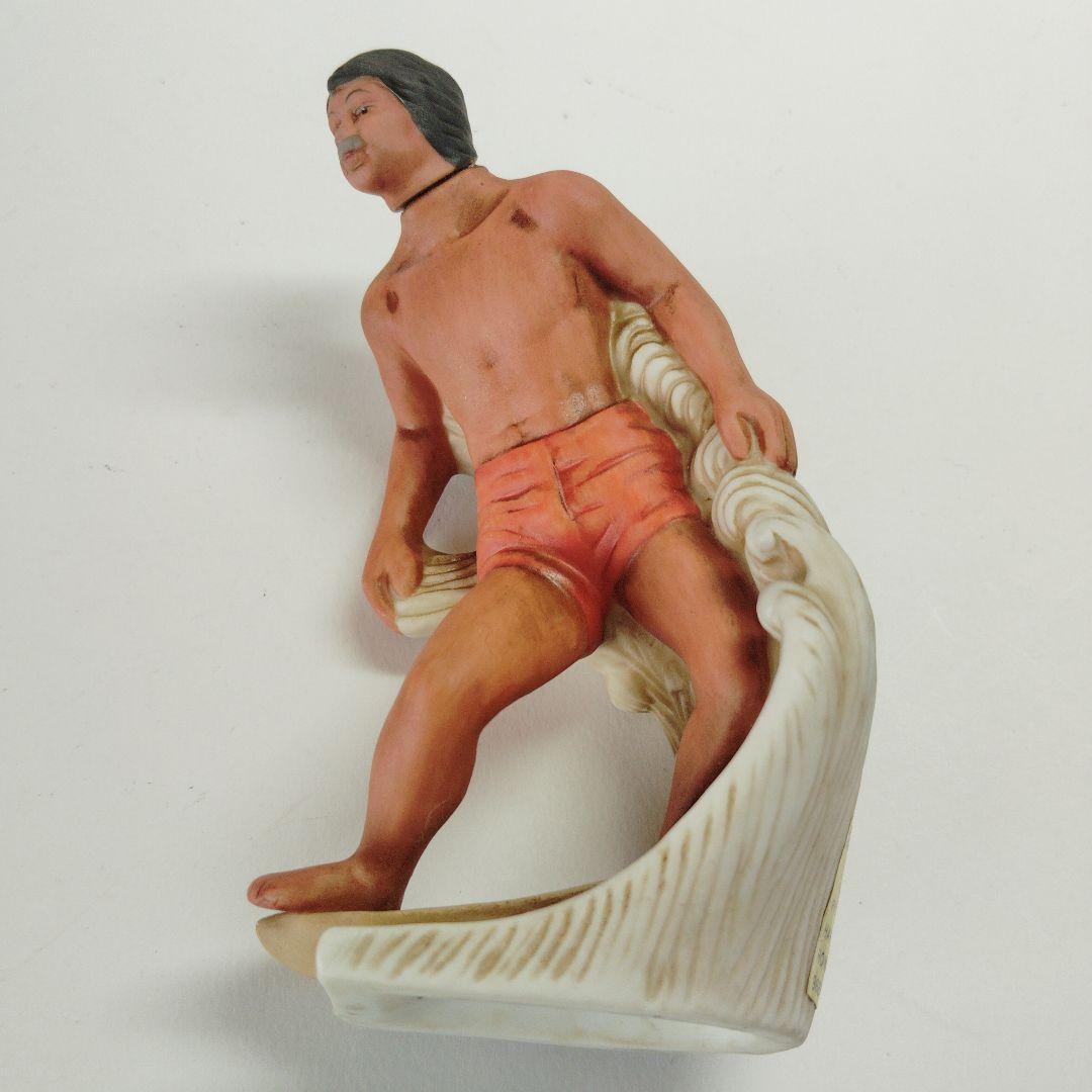 80's サーフィンフィギュア キュール　オコレハオ　陶器 デキャンタボトル