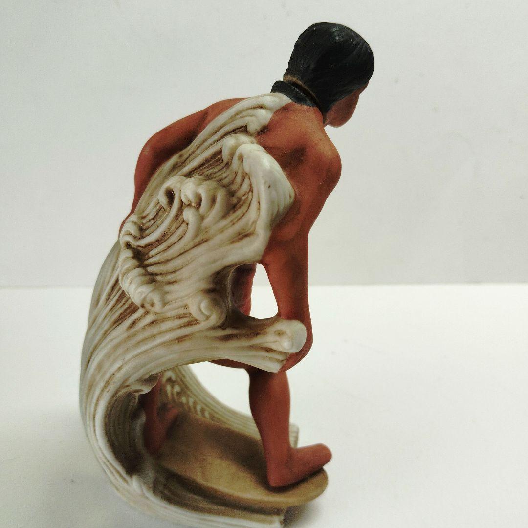 80's サーフィンフィギュア キュール　オコレハオ　陶器 デキャンタボトル