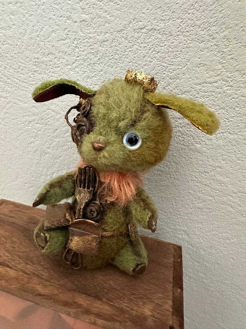 コボリサヤカ　冠うさぎ　抹茶