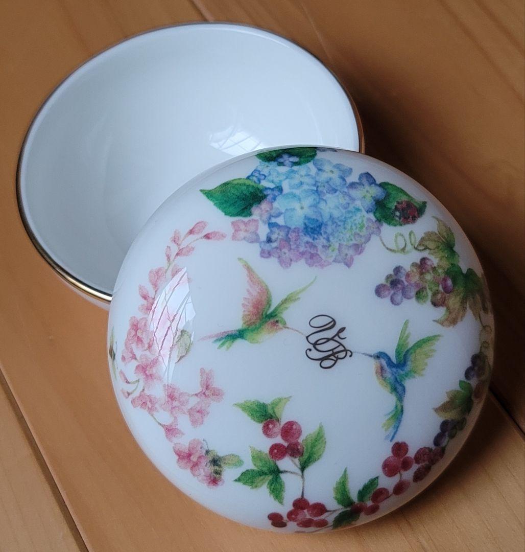 ノリタケ 　ヴァンドームブティック　限定　シマエナガ ボンボニエール