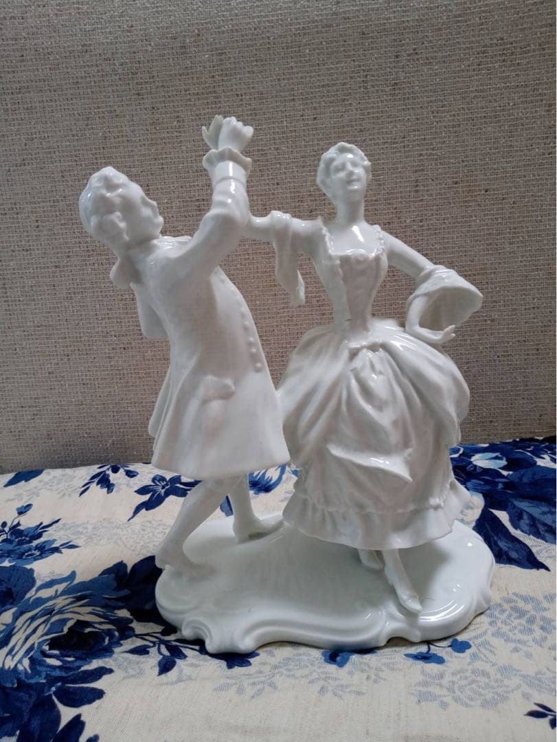 リチャードジノリ　人形　ジノリ　フィギュリン　イタリア　ダンス