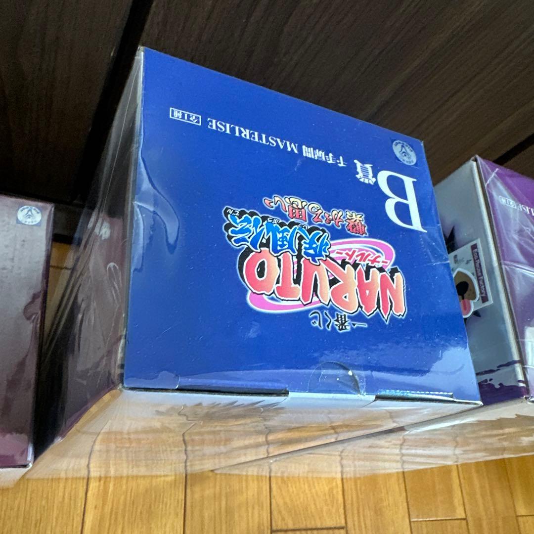 一番くじ ナルト 繋がる思い うちはマダラ　扉間　柱間　未開封フィギュア セット