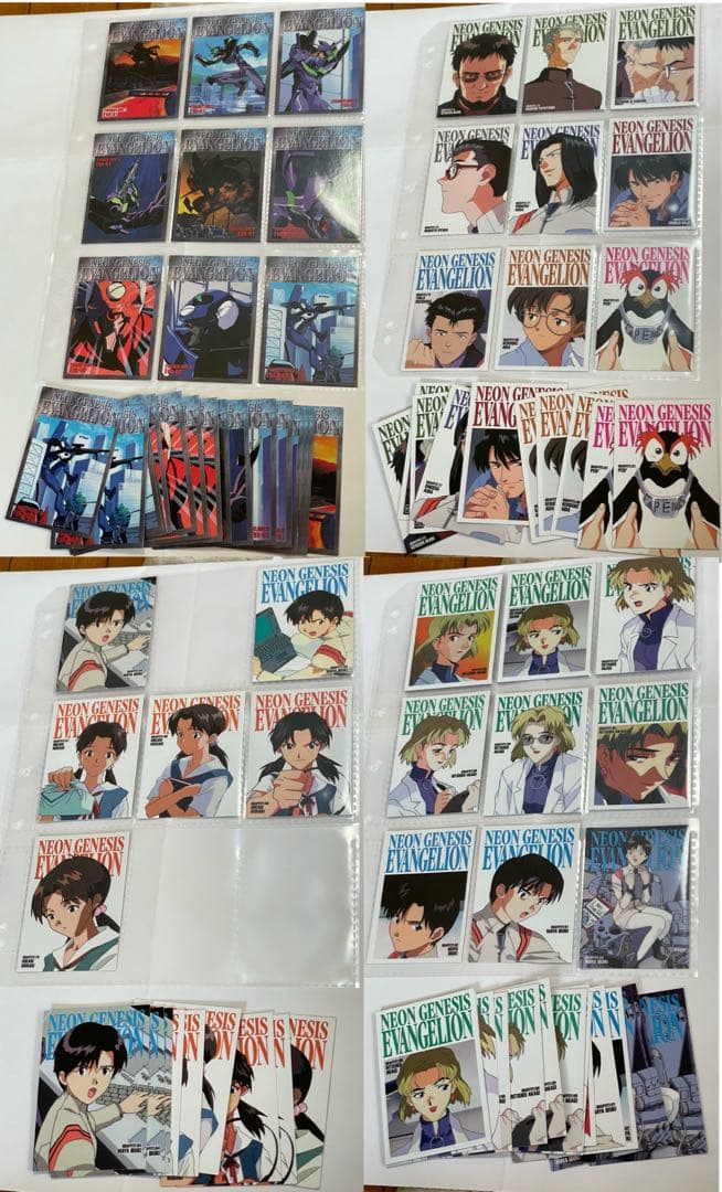 エヴァンゲリオン　カードダスマスターズ　第壱集　第弐集　まとめ売り680枚