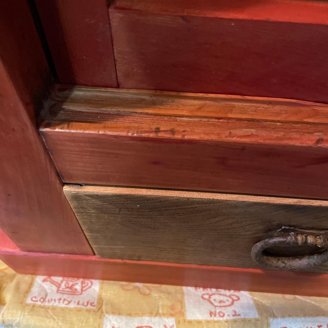 戸棚　骨董棚　骨董品　古道具　収納棚　アンティーク　本棚