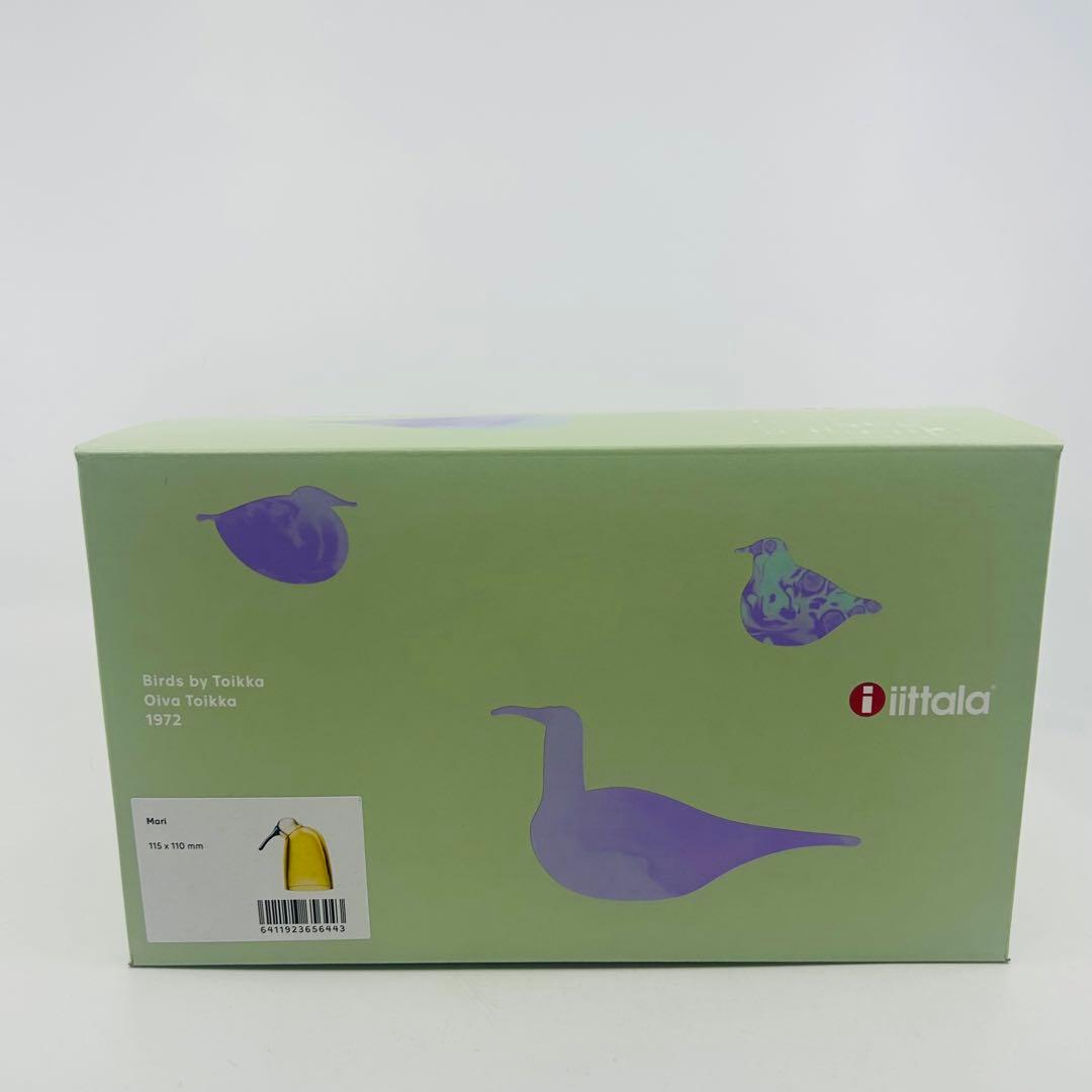 なれ　オイバ・トイッカ Mari マリ ガラスの鳥 オブジェ イッタラ