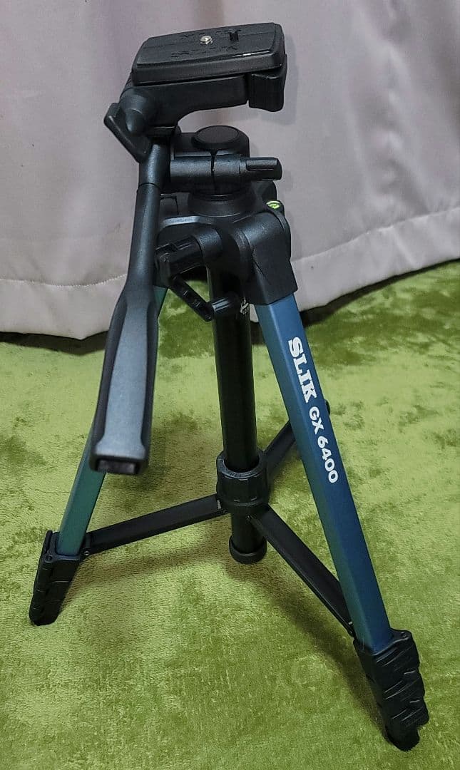 SLIK GX 6400 三脚 コンパクト 4段 3ウェイ雲台 クイックシュー式