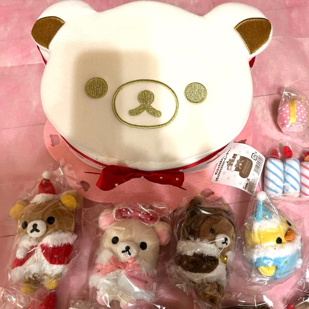 レア⭐︎サンエックス・リラックマ・クリスマスケーキセット・ぬいぐるみ♡