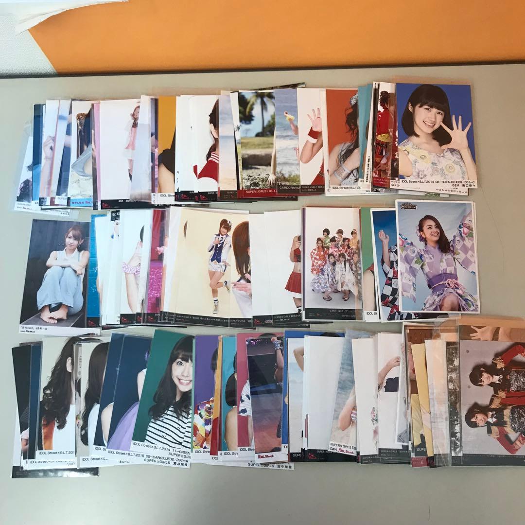 SUPER☆GIRLS　生写真　大量　まとめ売り　サイン入り