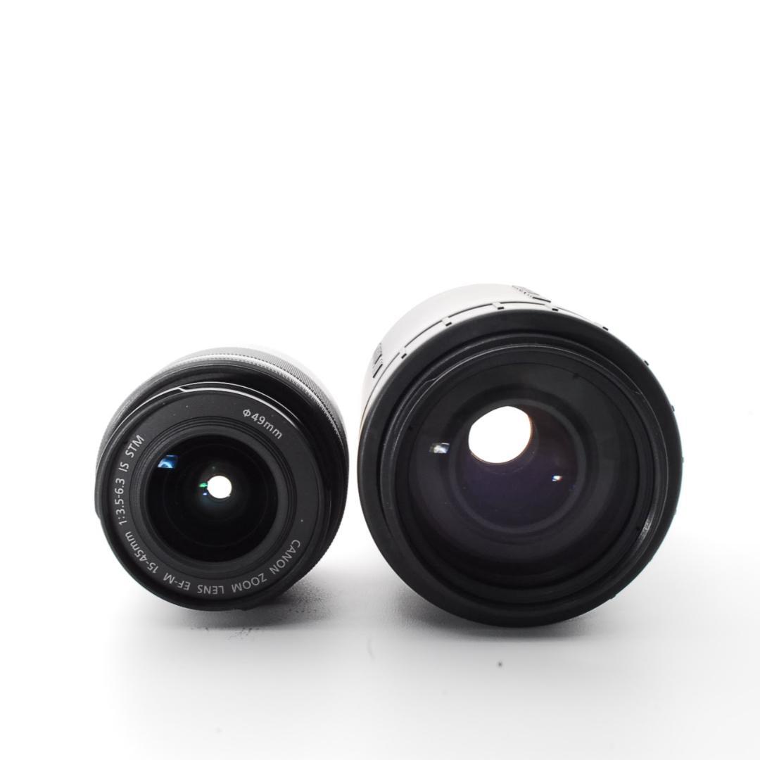 Canon EOS M10✨ミラーレスカメラ スマホ転送　ダブルズームキット