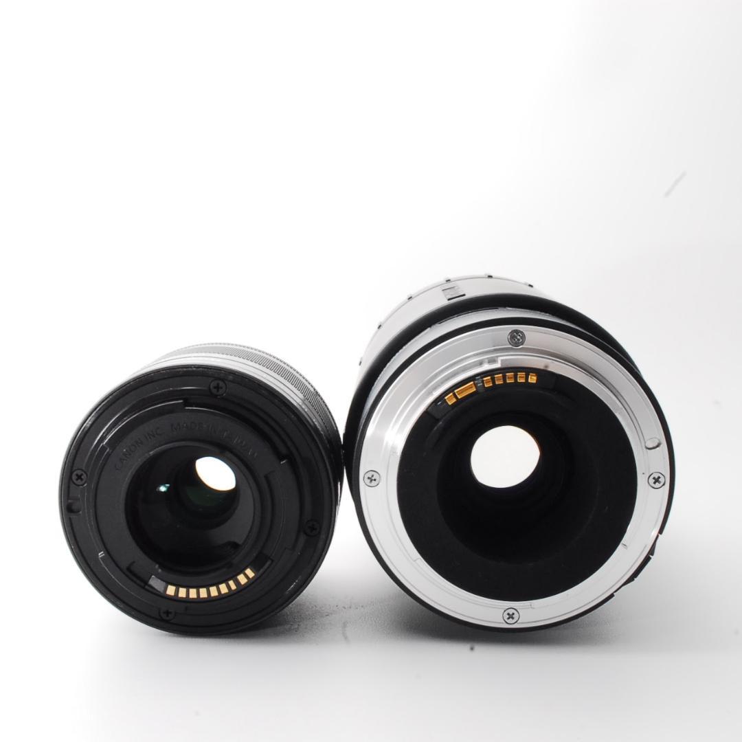 Canon EOS M10✨ミラーレスカメラ スマホ転送　ダブルズームキット