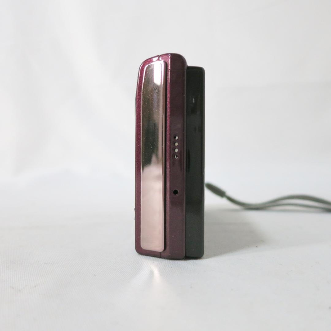 【完動品 美品】Nikon COOLPIX S60 コンデジ ワインレッド