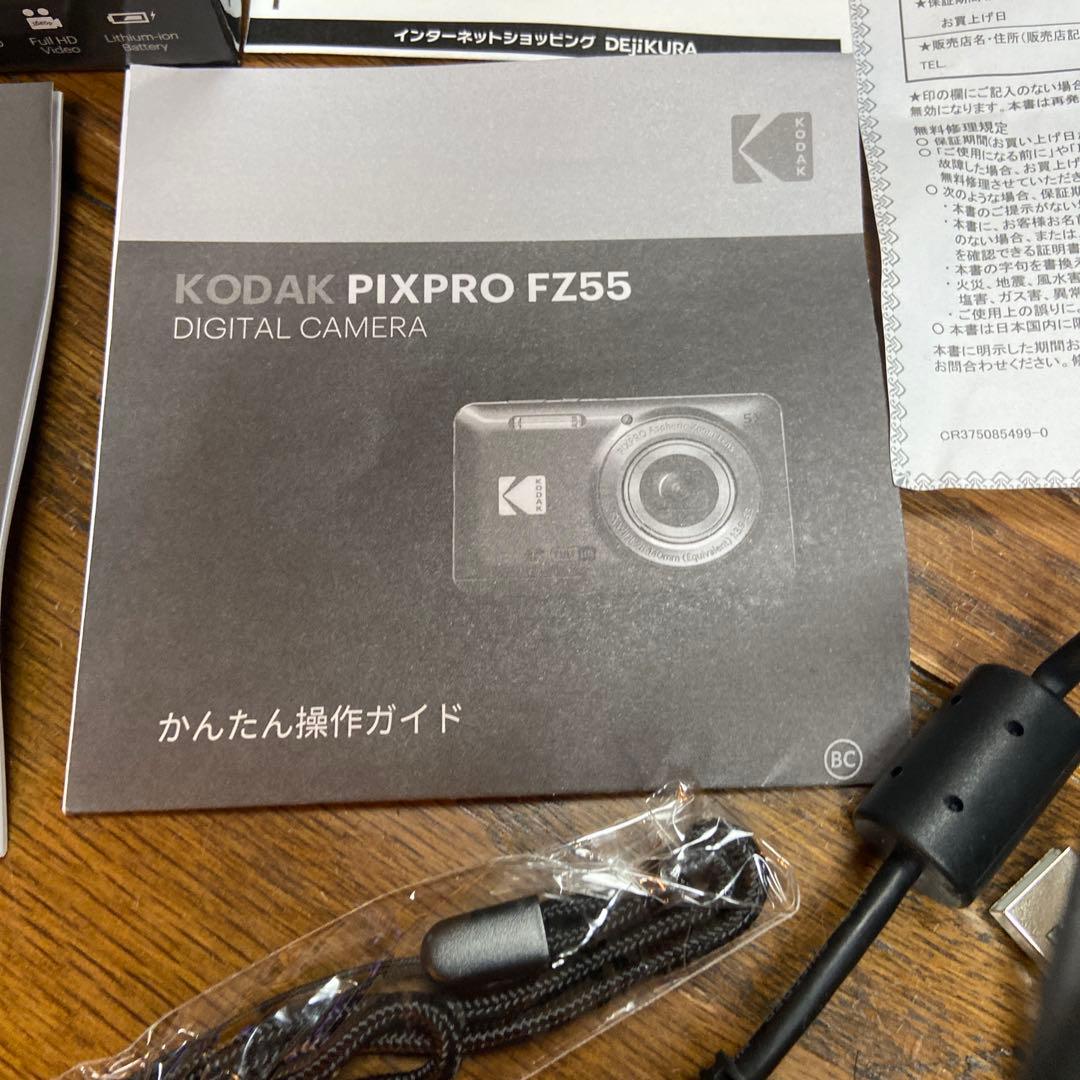 保証書付き⭐︎KODAK PIXPRO FZ55 コンパクトデジタルカメラ