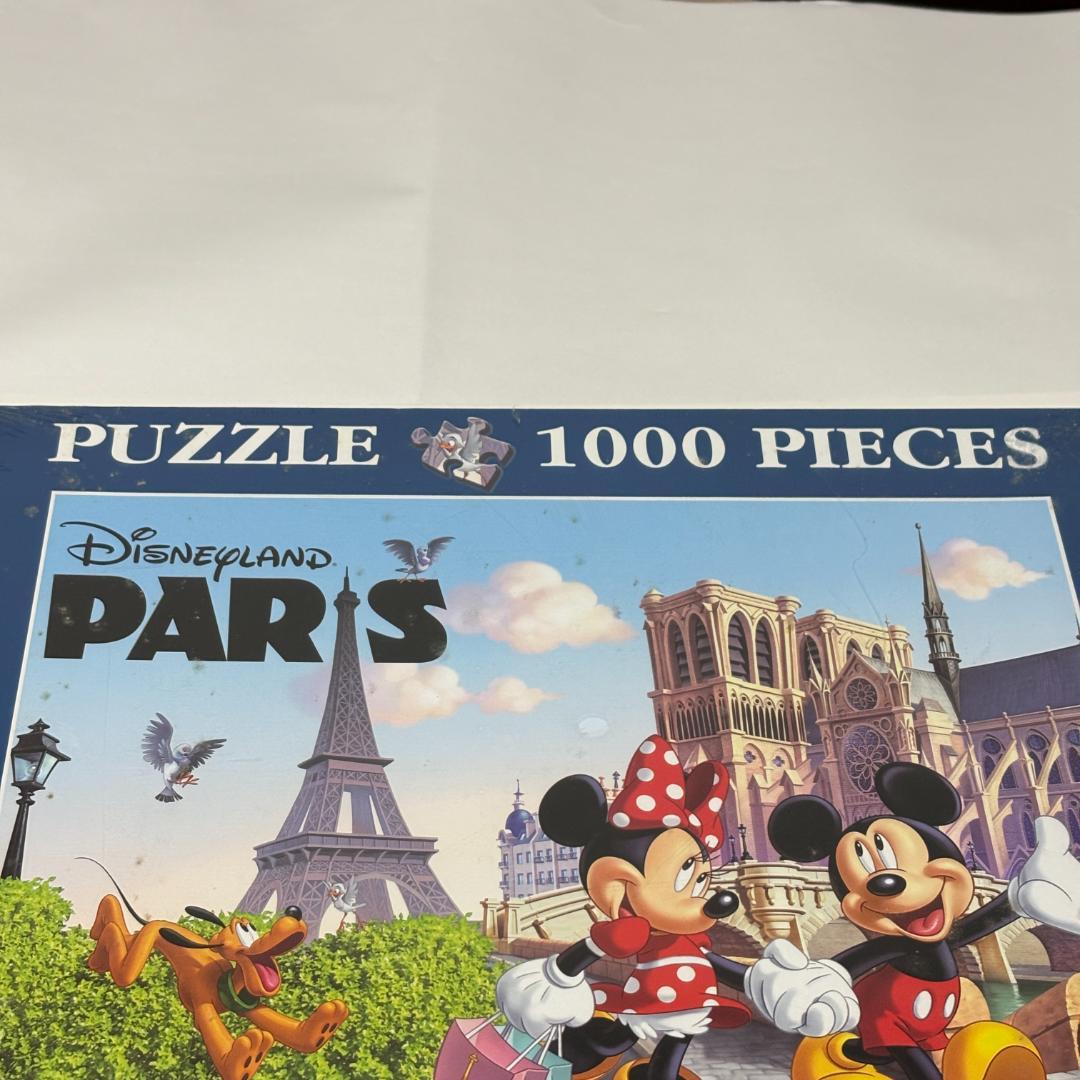 【希少品・未開封】ディズニーランド・パリ・ジグソーパズル 1000ピース