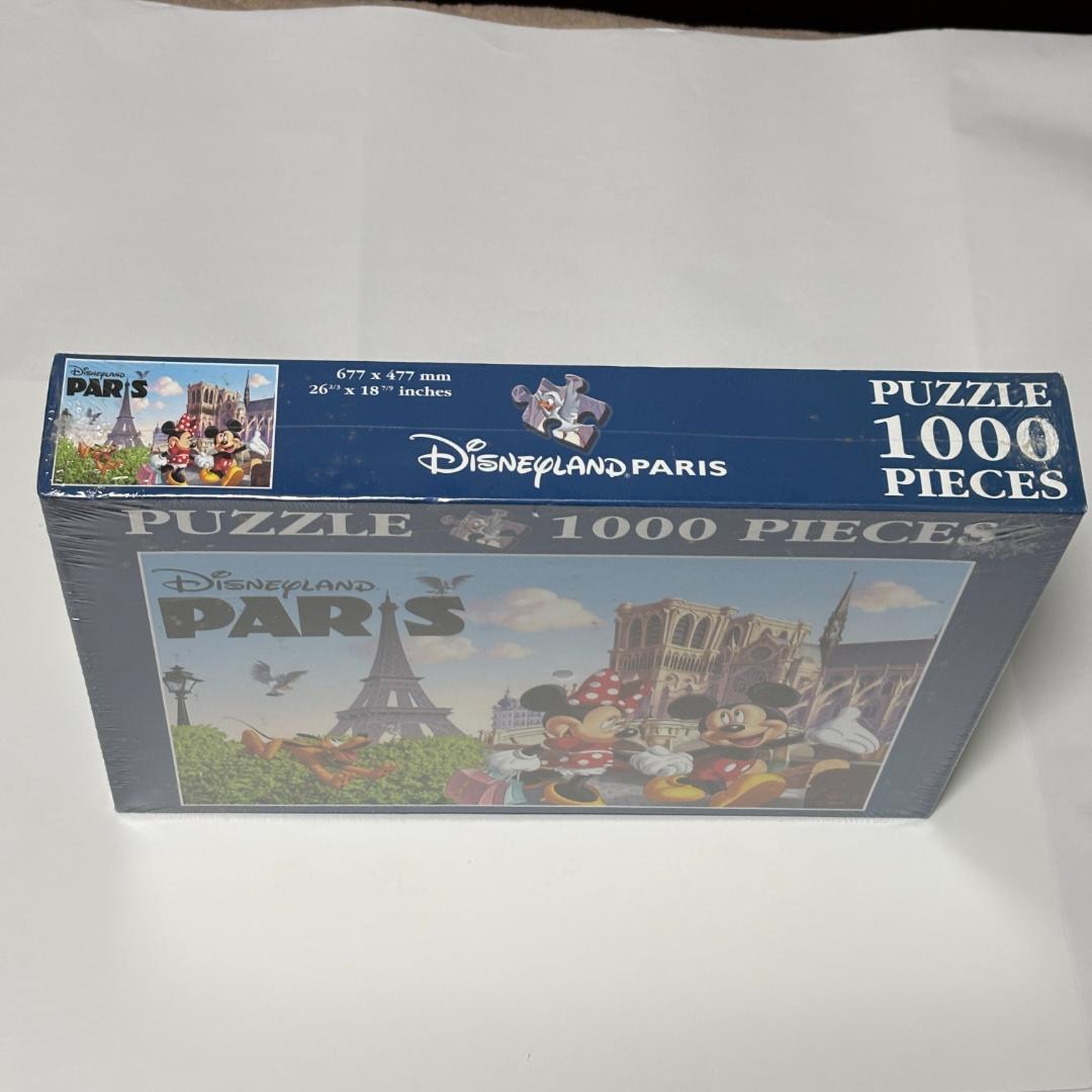【希少品・未開封】ディズニーランド・パリ・ジグソーパズル 1000ピース