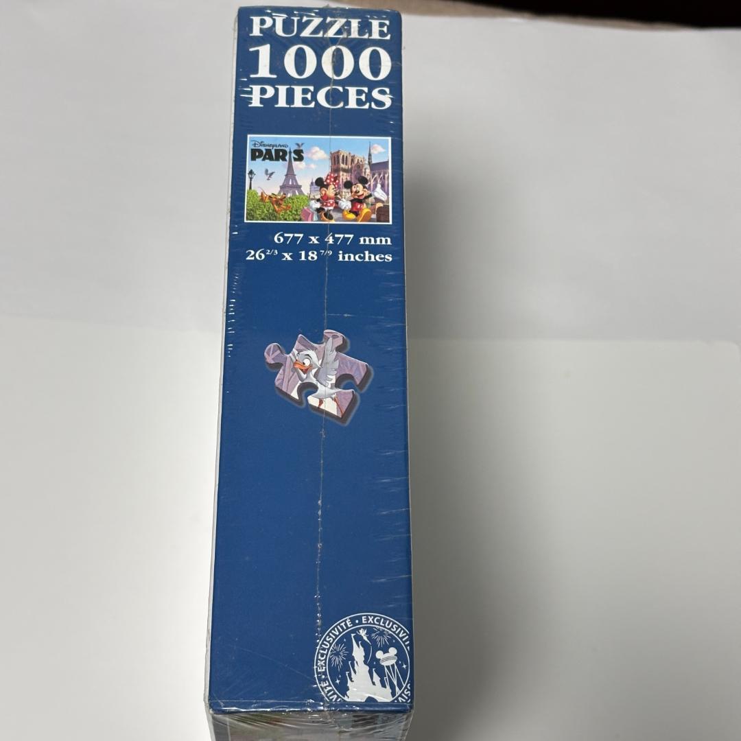 【希少品・未開封】ディズニーランド・パリ・ジグソーパズル 1000ピース