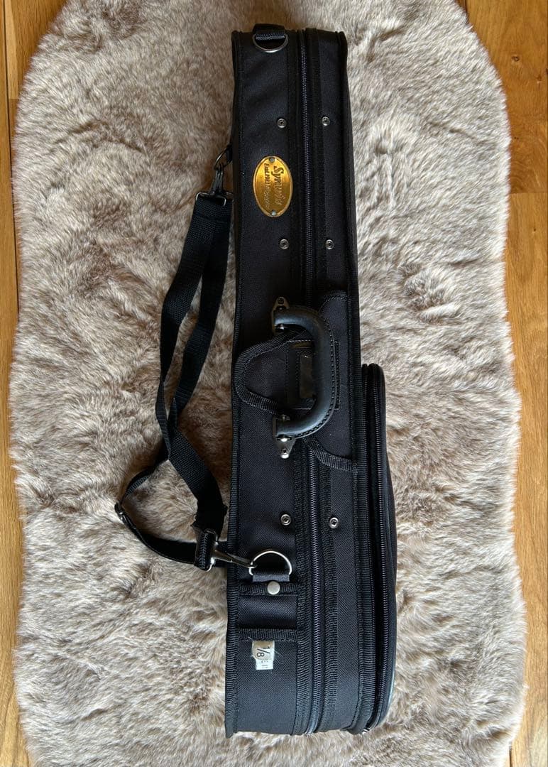 要メンテSynwin バイオリン 1/8 ケース松ヤニ肩当て