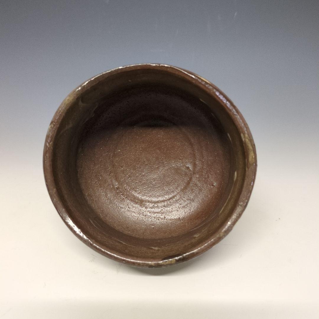 黒織部茶碗 古作 茶道具