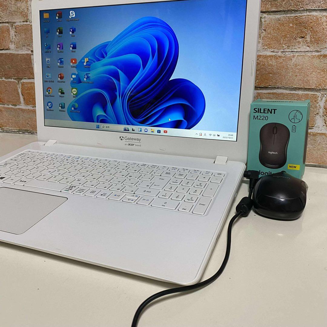 Gateway ノートPC SSD Windows 11 オフィス2024年付き