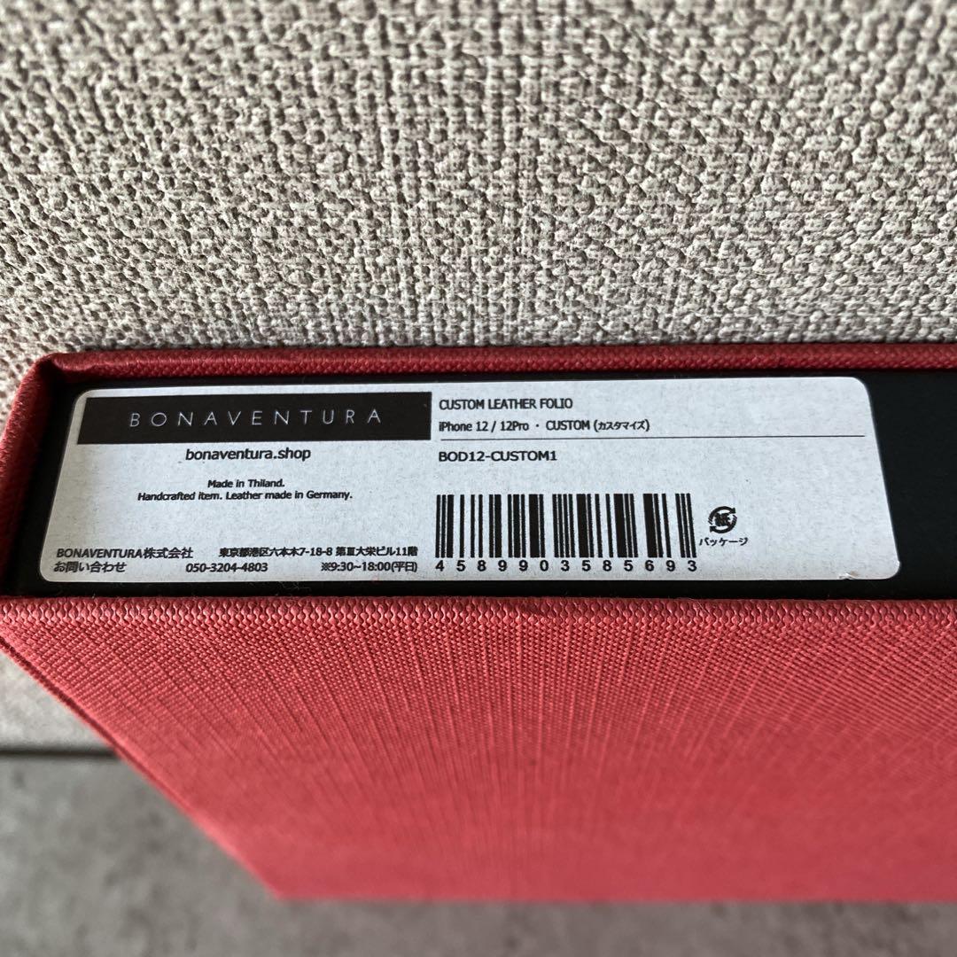 極美品✨BONAVENTURA✨ボナベンチュラ✨iPhone12 / 12Pro