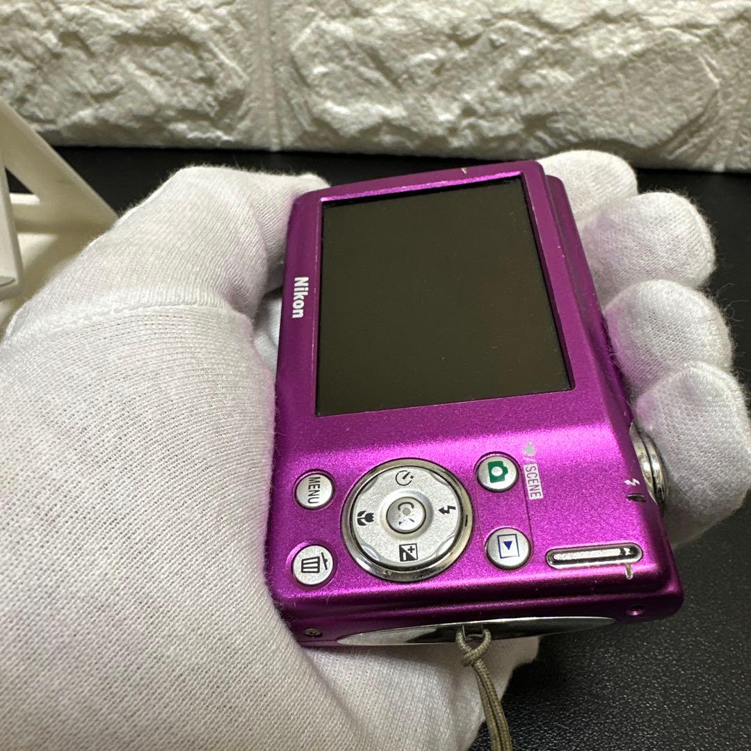 ニコンNikon COOLPIX S220 ピンク　動作確認済　中古品