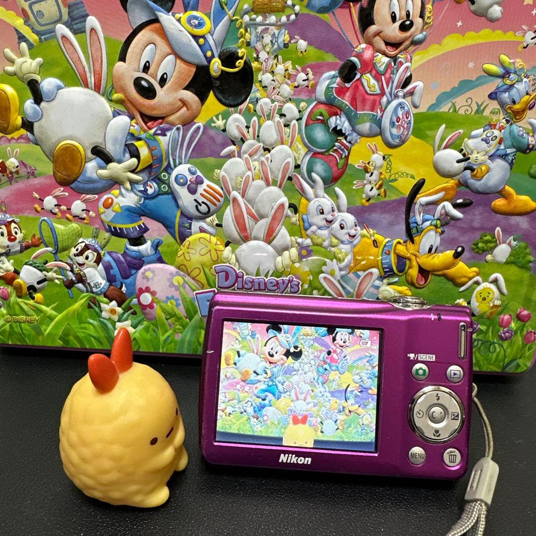 ニコンNikon COOLPIX S220 ピンク　動作確認済　中古品