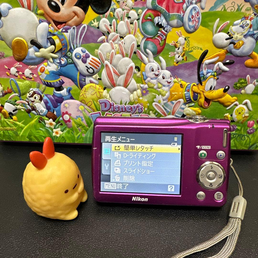 ニコンNikon COOLPIX S220 ピンク　動作確認済　中古品