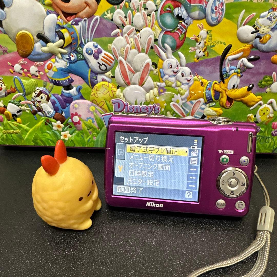 ニコンNikon COOLPIX S220 ピンク　動作確認済　中古品