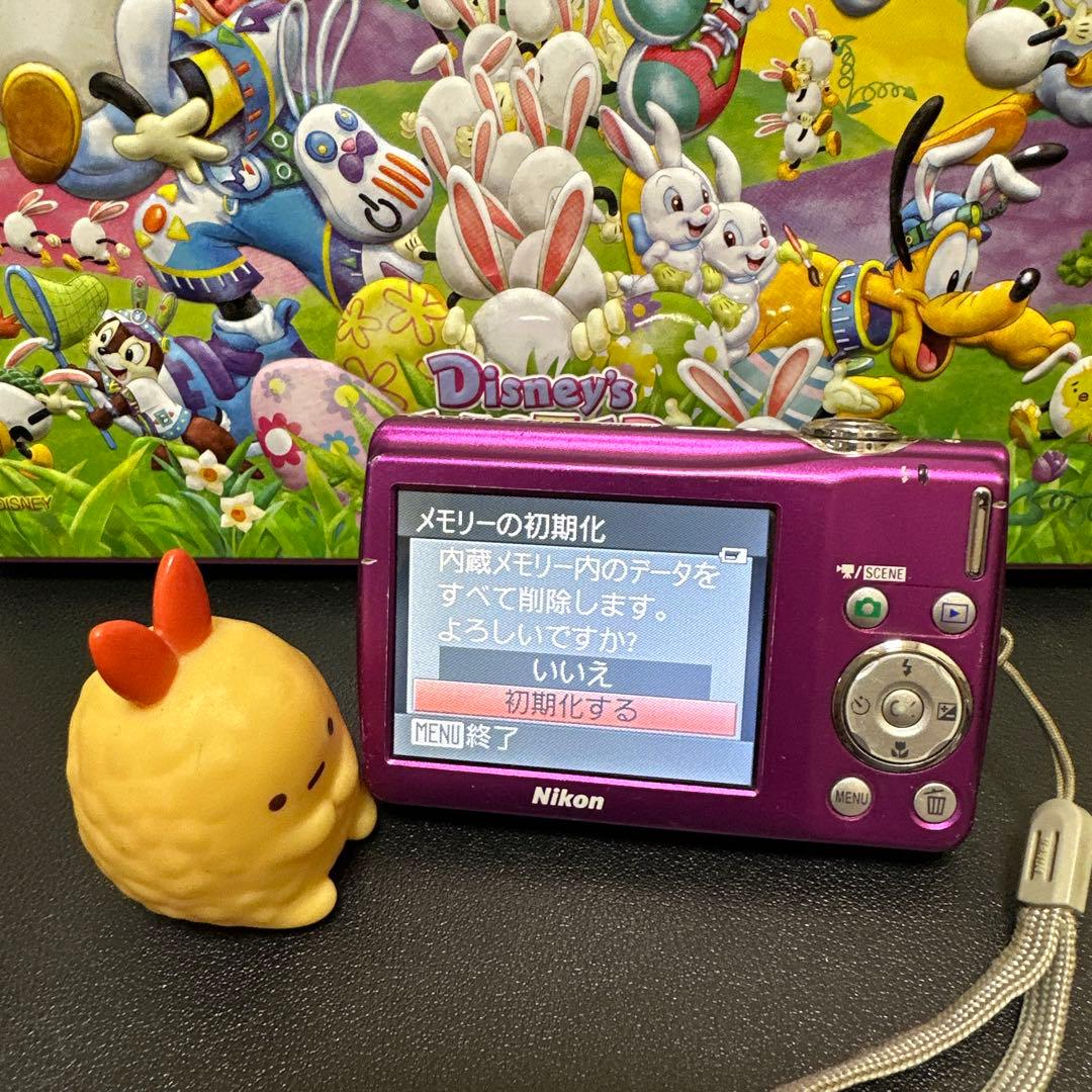 ニコンNikon COOLPIX S220 ピンク　動作確認済　中古品