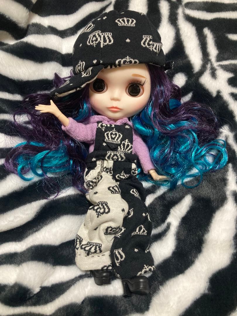 アイシードールサイズ‪‪❤︎‬オーバーオール＆キャップ1700円→1390円